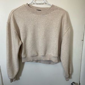 Dynamite cropped crew neck